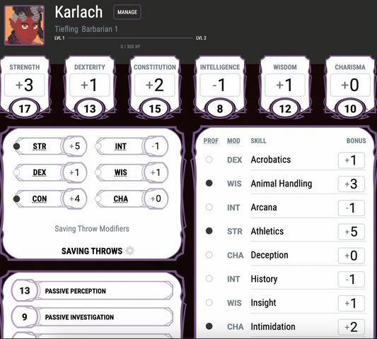Een profielfoto van je Dungeons & Dragons karakter